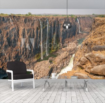 Picture of Victoria Falls in The Dry Season